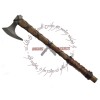  HISTORICAL VIKINGS AXE OF RAGNAR LOTHBROK - STAINLESS STEEL REPLICA NORDIC STYLE W PLAQUE-1